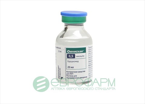 омнискан р-р в/в 0,5 ммоль/мл 20 мл n1 фл  фото