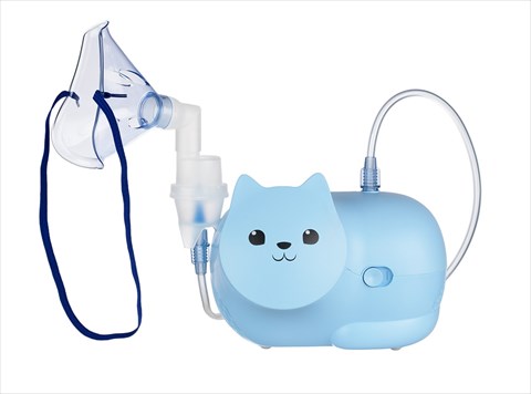 омрон ингалятор компрессорный neko kat (kru) детский голубой фото