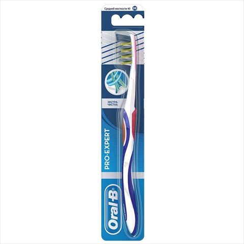 орал-би щетка зубная про-эксперт 3d чистота 40 средняя фото