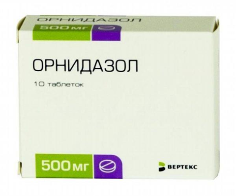 орнидазол таб по 500мг n10 фото