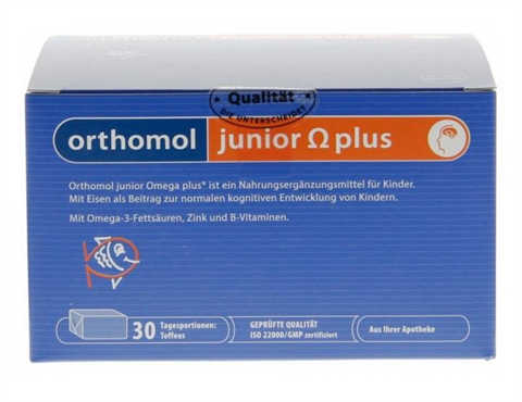 ортомол джуниор омега плюс ириски 30 дней фото