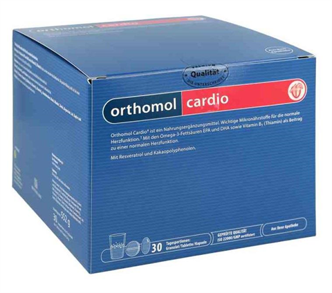 ортомол кардио порошок, таблетки и капсулы 30 дней фото