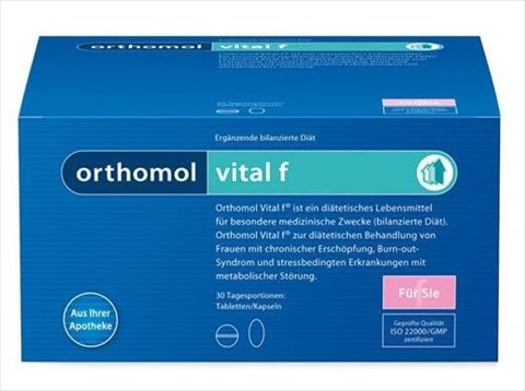 ортомол витал ф таблетки и капсулы 30 дней фото