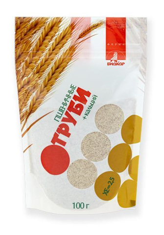 отруби пшеничные с кальцием 100 г фото