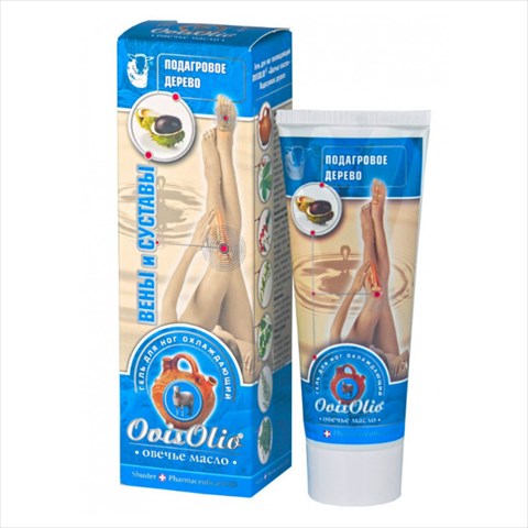 овечье масло-гель для ног охлажд ,70г фото