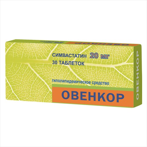 овенкор таб по 20мг n30 фото