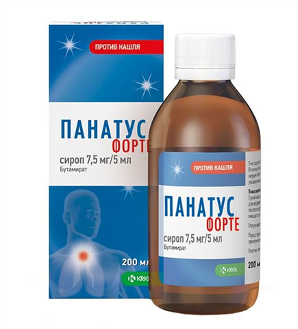 панатус форте сироп 7,5мл/5мл 200мл фото