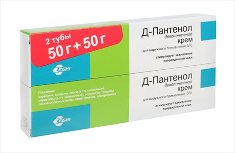 пантенол-д крем 50 г n2 эгис/ядран фото