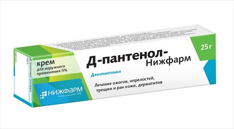 д-пантенол-нижфарм крем для наруж примен 5% 25г фото