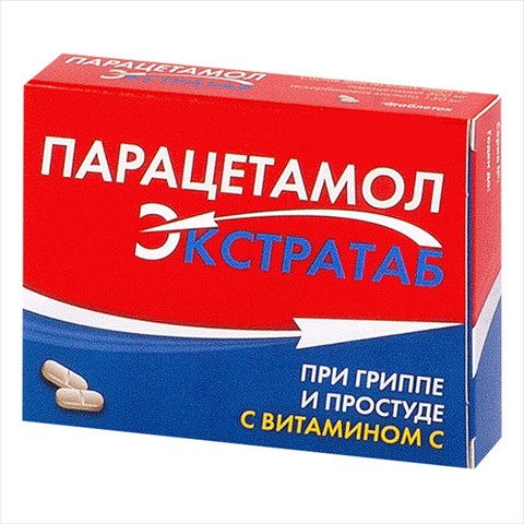 парацетамол экстра таб 500мг плюс 150мг n20 фото