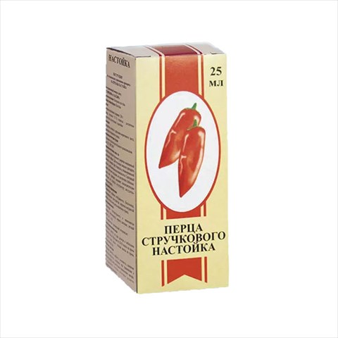 перца стручкового настойка 25мл фото