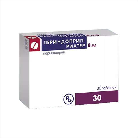 периндоприл-рихтер таб 8мг уп контурн n30 фото