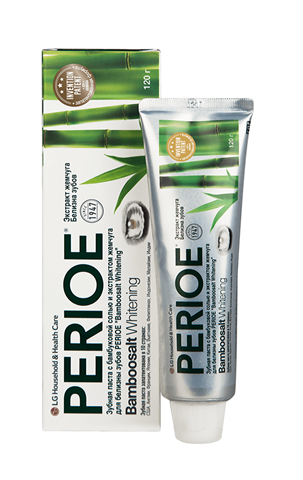 перио зубная паста бамбуковая соль и экстракт жемчуга 120 г фото