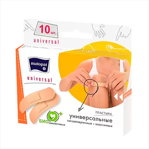 пластырь матопат универсал 19ммx72мм n10 фото