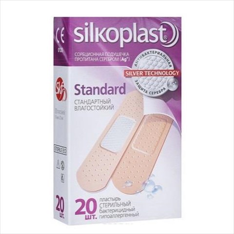 пластырь силкопласт стандарт n20 фото