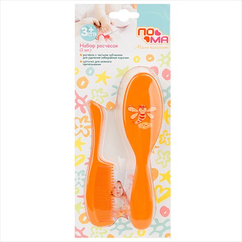 пома набор расчесок арт 2918 3 плюс мес фото