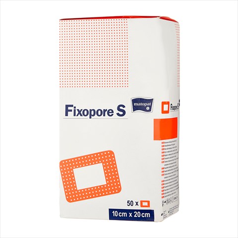 пластырь-повязка матопат фиксопор s 10смx20см n50 стерил фото
