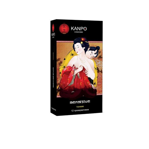 презервативы канпо сенситив тонкие n12 черная упаковка фото
