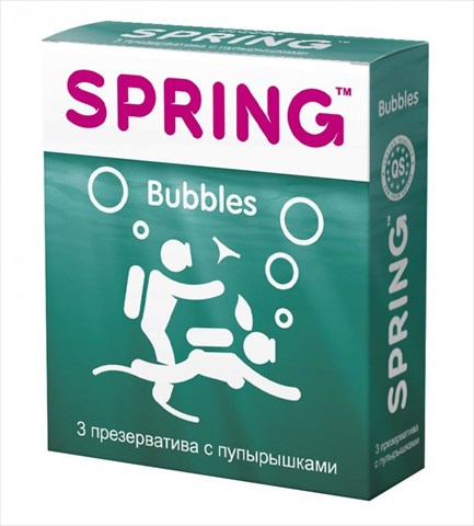 презервативы спринг бубблес с пупырышками n3 фото