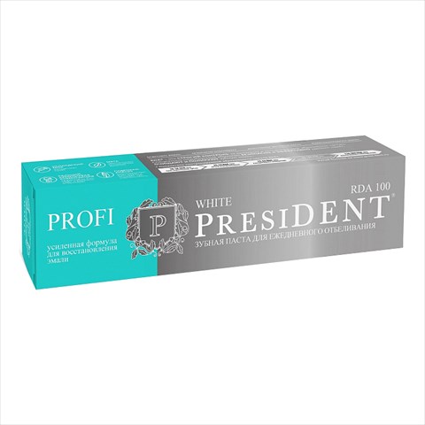 президент профи уайт з/паста 50мл 100 rda фото