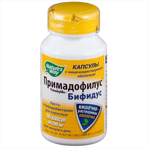 примадофилус бифидус капсулы n90 фото