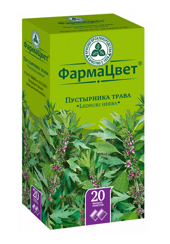 пустырник трава фильтр-пак 1,5г n20 красногорск фото