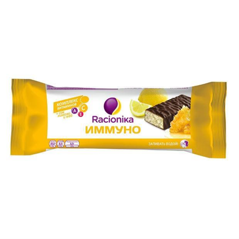 рационика иммуно батончик лимон с медом 30 г фото