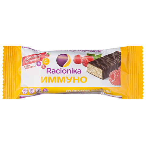 рационика иммуно батончик малина 30 г фото