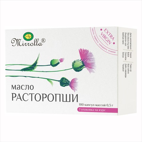 расторопша масло капс 300мг n100 фото