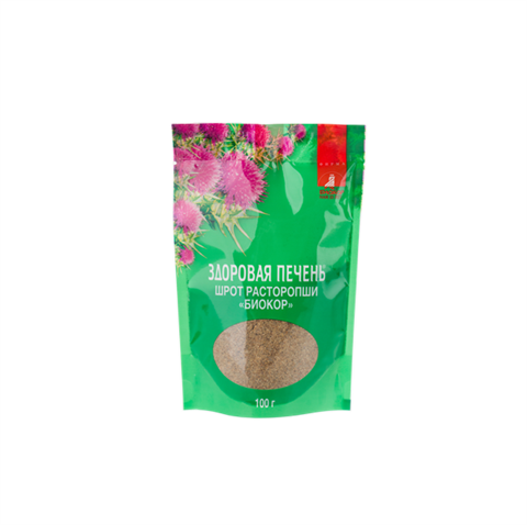 шрот расторопши биокор 100 г фото