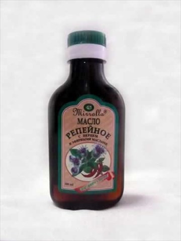 масло репейное 150мл красный перец фото