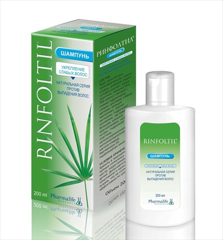 ринфолтил шампунь укрепляющий 200мл фото