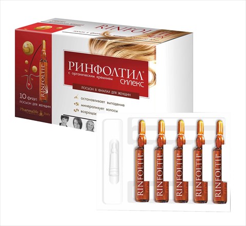 ринфолтил силекс лосьон п/выпадения волос 10мл n10 кремний для женщин фото