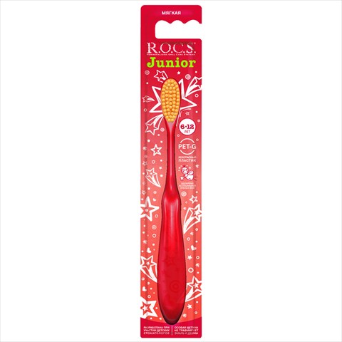 рокс джуниор 6-12лет з/щетка мягкая фото