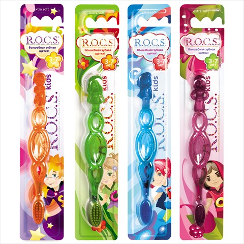 рокс кидс 3-7лет з/щетка экстра мягкая фото