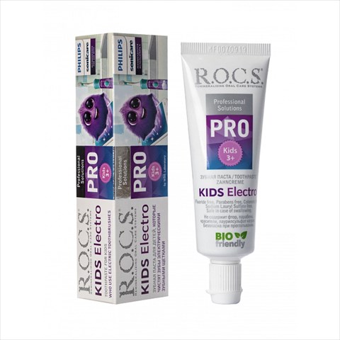 рокс кидс про 3-7лет з/паста 45г электро фото