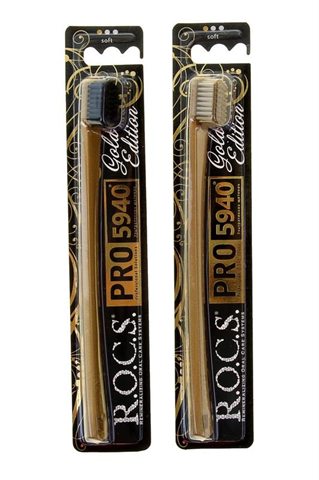 рокс з/щетка pro gold эдишн мягкая фото
