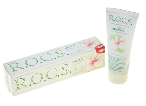 рокс зубная паста цветок жасмна 94,0 фото