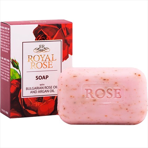 rose of bulgaria мыло косметич 100г лепестки роз фото