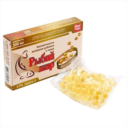 рыбий жир без добавок n100реалкапс фото