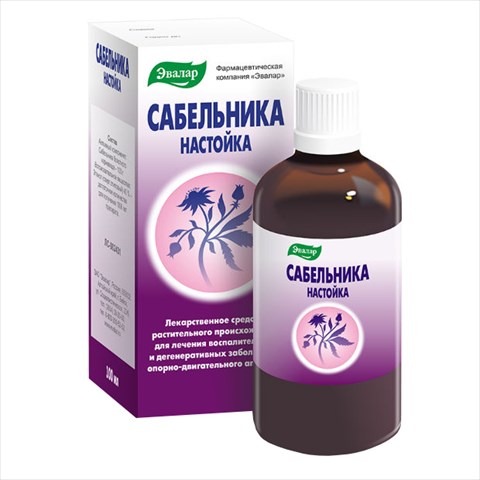 сабельник-эвалар настойка 100мл фото