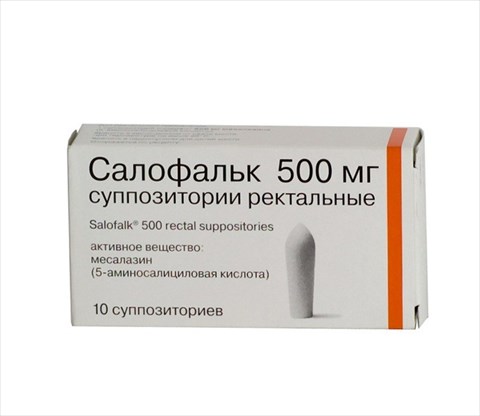 салофальк суппозитории ректальные 500 мг n10 фото