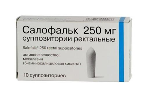 салофальк суппозитории ректальные 250 мг n10 фото