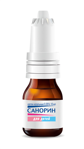 санорин капли назальные 0,05% 10 мл фото