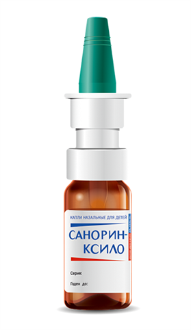 санорин ксило капли назальные 0,05% 10 мл фото