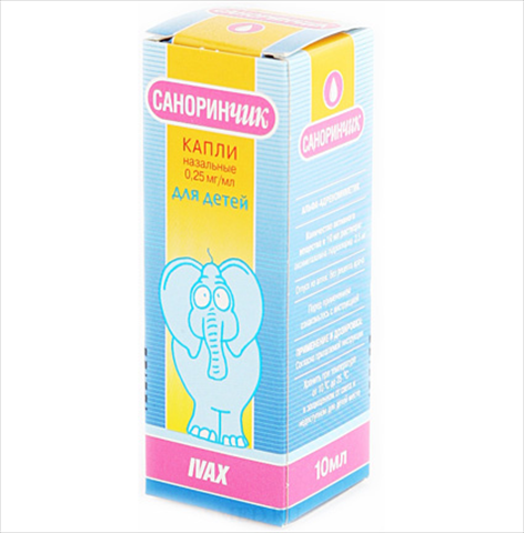 саноринчик капли назальные 0,01% 10 мл фото