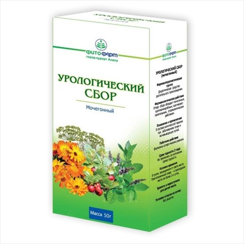 сбор урологический пач 50г фото