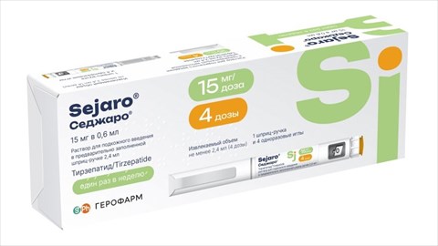 седжаро р-р для п/к введ 15мг/доз шпр-ручка 2,4мл n2 плюс иглы 4шт фото