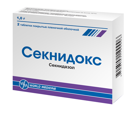 секнидокс таб ппо 1г n2 фото