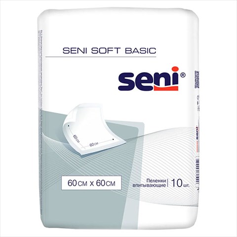 сени софт бэйсик пеленки 60смx60см n10 фото